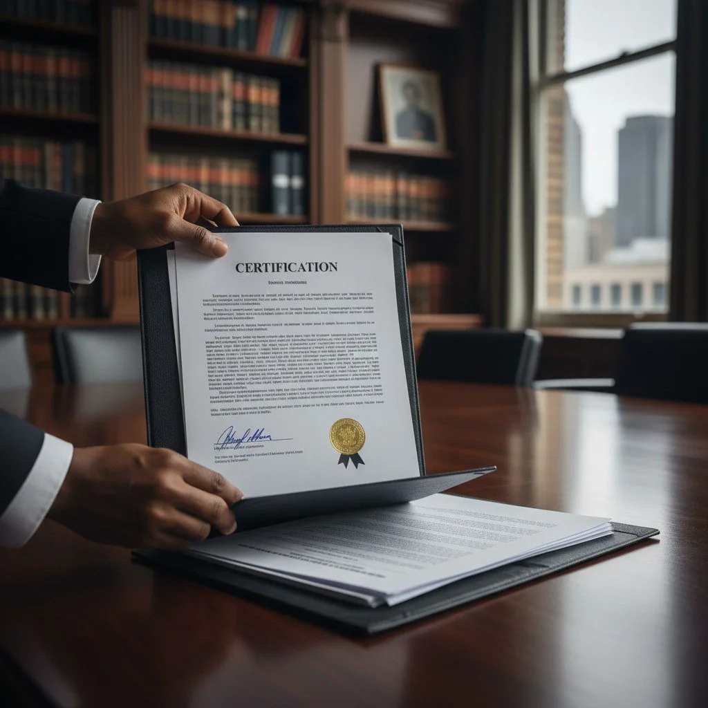 Remise du rapport de certification des comptes au cabinet Audacia